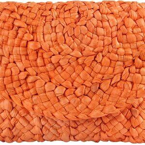 Straw Clutch Purses for Women Summer Beach Bags Envelope Woven Clutch Handbags